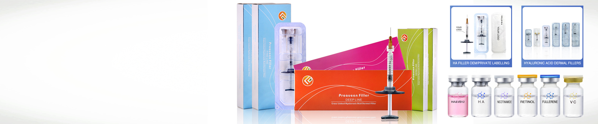 Factory directly injectable facial fillers from China